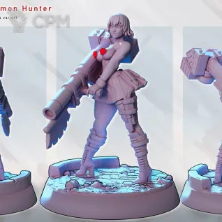 Описание картинки DemonSlayer Woman от PocketSized Prints по цене 250руб | Свободный Рынок Миниатюр - СРМ