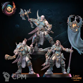 Описание картинки Nukuja Warriors от PocketSized Prints по цене 750руб | Свободный Рынок Миниатюр - СРМ