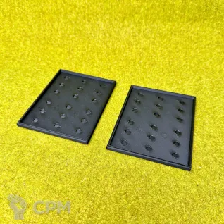 Описание картинки Movements tray для баз 25х50мм 3х2 (2шт) от Миниатюры и фигурки по цене 130руб | Свободный Рынок Миниатюр - СРМ
