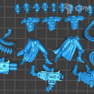 Описание картинки Retributor Squad (Скан) - отряд от Магазин Альфария по цене 950руб | Свободный Рынок Миниатюр - СРМ