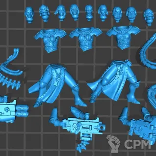 Описание картинки Retributor Squad (Скан) - поштучно от Магазин Альфария по цене 200руб | Свободный Рынок Миниатюр - СРМ