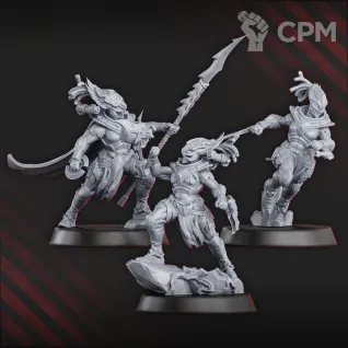 Описание картинки Spacelair Coven of Squallers Squad от Manufactorum76 по цене 960руб | Свободный Рынок Миниатюр - СРМ