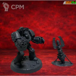 Описание картинки Миниатюры Leviathan Terminator Squad 5 шт 35 мм на подставках элитный отряд Warhammer 40K от 3DSprint по цене 777руб | Свободный Рынок Миниатюр - СРМ