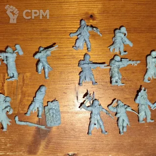 Описание картинки Warhammer renegade infantry / blood pact 2 от Marcus по цене 1 100руб | Свободный Рынок Миниатюр - СРМ