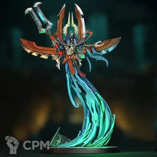 Описание картинки C’tan Shard of the Void Dragon. от Shizoface по цене 600руб | Свободный Рынок Миниатюр - СРМ