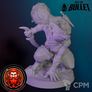 Описание картинки Фоксфолк плут от Falgrim's_shop по цене 420руб | Свободный Рынок Миниатюр - СРМ