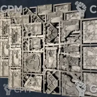 Описание картинки Ruined Zone Mortalis от Xero по цене 7 000руб | Свободный Рынок Миниатюр - СРМ