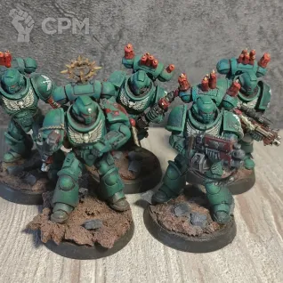 Описание картинки Intercessor squad от N1k0o по цене 2 000руб | Свободный Рынок Миниатюр - СРМ