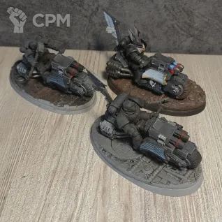 Описание картинки Black knights от N1k0o по цене 900руб | Свободный Рынок Миниатюр - СРМ