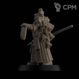 Описание картинки Trench Crusade - War Prophet - Trench Pilgrims от 3Д печать миниатюр по цене 396руб | Свободный Рынок Миниатюр - СРМ