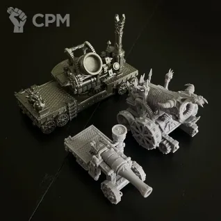 Описание картинки Hell Cannon от Daniilfedyakov по цене 2 800руб | Свободный Рынок Миниатюр - СРМ