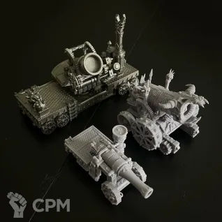 Описание картинки Dreadquake Mortar от Daniilfedyakov по цене 4 500руб | Свободный Рынок Миниатюр - СРМ