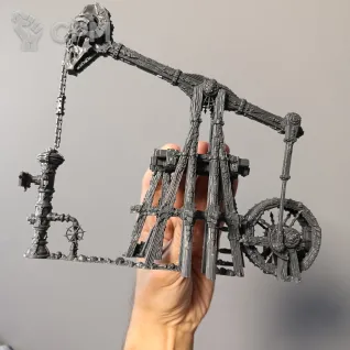 Описание картинки Pit Dredger (земснаряд) или Varanite Syphon (из red harvest) от RTBR по цене 1 900руб | Свободный Рынок Миниатюр - СРМ