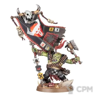Описание картинки Warhammer Orks Bannernob + Bigboss + Orks Painboy от GLOM по цене 4 000руб | Свободный Рынок Миниатюр - СРМ