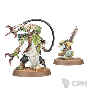 Описание картинки Warhammer Orks Bannernob + Bigboss + Orks Painboy от GLOM по цене 4 000руб | Свободный Рынок Миниатюр - СРМ