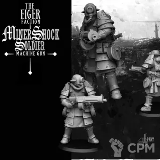 Описание картинки Shock Troopers x5 от PocketSized Prints по цене 850руб | Свободный Рынок Миниатюр - СРМ