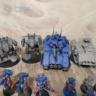 Описание картинки Space Marine Army от chudometr по цене 50 000руб | Свободный Рынок Миниатюр - СРМ
