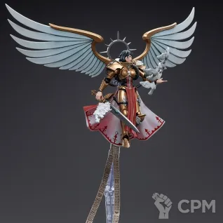 Описание картинки JoyToy Adepta Sororitas Celestine The Living Saint от Строго по-Имперски по цене 6 500руб | Свободный Рынок Миниатюр - СРМ