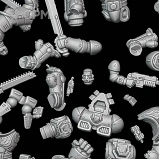 Описание картинки Jump Pack Intercessors от Surreal Factory по цене 720руб | Свободный Рынок Миниатюр - СРМ