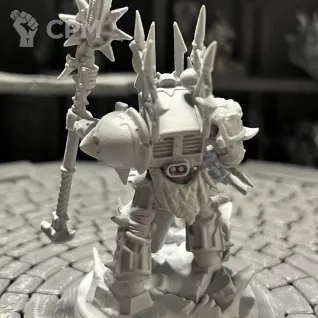 Описание картинки Sorcerer Lord in Terminator Armour от Houston Program по цене 300руб | Свободный Рынок Миниатюр - СРМ