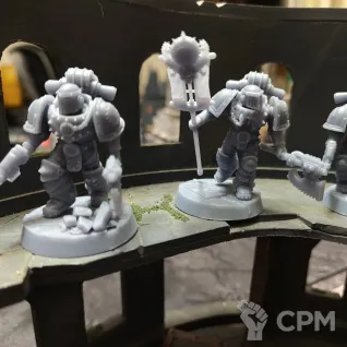 Описание картинки Khorne Berzerkers 1 от Astramael по цене 1 500руб | Свободный Рынок Миниатюр - СРМ