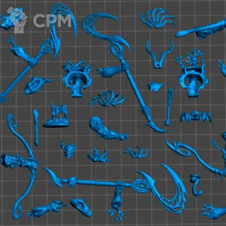 Описание картинки Kurnoth Hunters (scan) от badmorning по цене 1 000руб | Свободный Рынок Миниатюр - СРМ