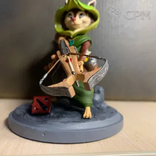 Описание картинки Худвинк (Hoodwink) Дота 2 от Flameborn_Minis по цене 3 000руб | Свободный Рынок Миниатюр - СРМ