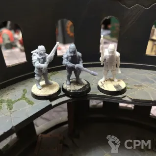 Описание картинки Krieg Combat Engineers 2 от Astramael по цене 750руб | Свободный Рынок Миниатюр - СРМ