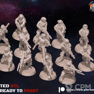 Описание картинки Cadet Rundsgards от PocketSized Prints по цене 1 875руб | Свободный Рынок Миниатюр - СРМ