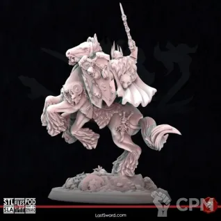Описание картинки chaos lord on horse | Archaon от Daniilfedyakov по цене 900руб | Свободный Рынок Миниатюр - СРМ