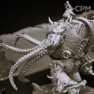 Описание картинки Death Guard Helbrute от Магазин Альфария по цене 800руб | Свободный Рынок Миниатюр - СРМ