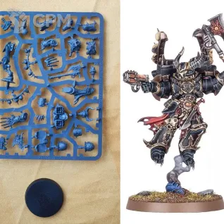 Описание картинки Chaos Lord with Jump Pack от aldger по цене 2 800руб | Свободный Рынок Миниатюр - СРМ