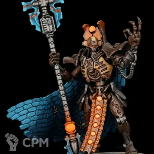 Описание картинки Imotekh the Stormlord (new) от Магазин Альфария по цене 200руб | Свободный Рынок Миниатюр - СРМ