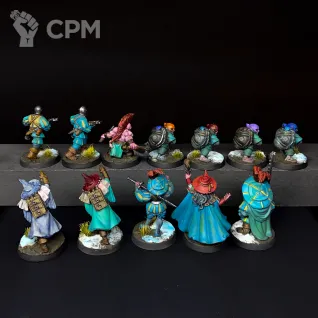 Описание картинки Миниатюры для DnD / Готовая варбанда для Frostgrave от Chain Brush по цене 2 000руб | Свободный Рынок Миниатюр - СРМ