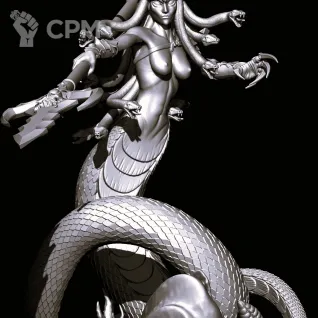 Описание картинки Bloodwrack Medusa от Магазин Альфария по цене 250руб | Свободный Рынок Миниатюр - СРМ