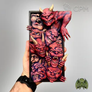Описание картинки Book Nook - Imps от Naggaroth Night по цене 3 000руб | Свободный Рынок Миниатюр - СРМ