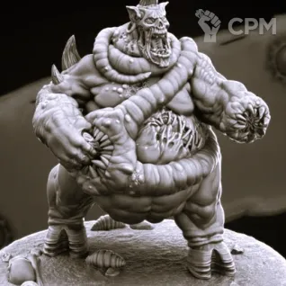Описание картинки Chaos Spawn - 2 от Магазин Альфария по цене 600руб | Свободный Рынок Миниатюр - СРМ