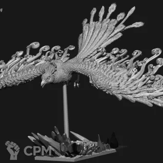 Описание картинки High Elves Frostheart Phoenix от Магазин Альфария по цене 600руб | Свободный Рынок Миниатюр - СРМ