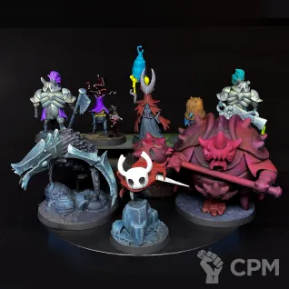 Описание картинки Варбанда Еретический Легион в стиле Hollow Knight для Trench Crusade от Chain Brush по цене 4 000руб | Свободный Рынок Миниатюр - СРМ