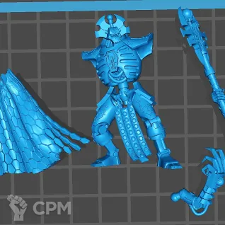 Описание картинки Imotekh the Stormlord (old) от Магазин Альфария по цене 150руб | Свободный Рынок Миниатюр - СРМ