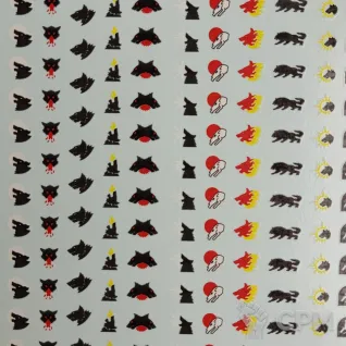 Описание картинки Transfer Sheet Space Wolves от ССП по цене 1 800руб | Свободный Рынок Миниатюр - СРМ