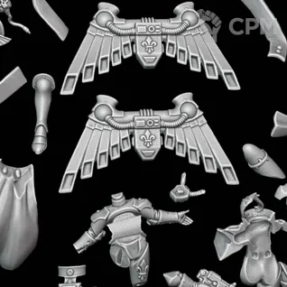 Описание картинки Celestine The Living Saint от Surreal Factory по цене 720руб | Свободный Рынок Миниатюр - СРМ