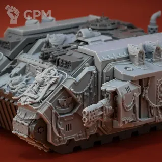 Описание картинки Blood Angels Land Raider Upgrade Pack от MrMetalHorror по цене 2 000руб | Свободный Рынок Миниатюр - СРМ