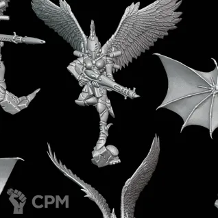 Описание картинки Scourges от Surreal Factory по цене 950руб | Свободный Рынок Миниатюр - СРМ