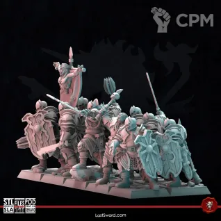Описание картинки chaos warriors от Daniilfedyakov по цене 1 100руб | Свободный Рынок Миниатюр - СРМ