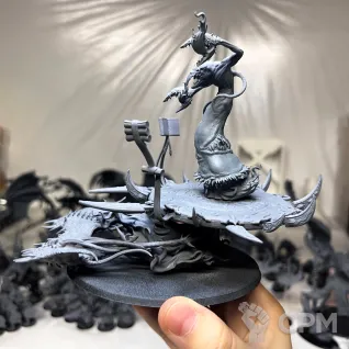 Описание картинки Burning Chariot of Tzeentch от Магазин Альфария по цене 1 400руб | Свободный Рынок Миниатюр - СРМ