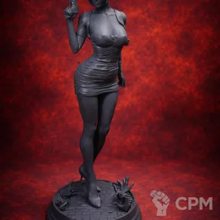 Описание картинки Фигурка Ада Вонг Ada Wong Resident Evil (16 см) от 3DSprint по цене 999руб | Свободный Рынок Миниатюр - СРМ