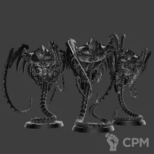 Описание картинки Canoptek Wraith - альт (отряд 3 модели) от Магазин Альфария по цене 870руб | Свободный Рынок Миниатюр - СРМ