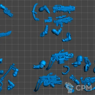 Описание картинки Deathwatch Kill Team x10 (scan) от badmorning по цене 2 600руб | Свободный Рынок Миниатюр - СРМ