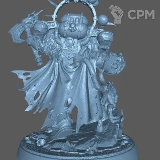 Описание картинки Huron Blackheart (2026 скан) от Formosa Printing по цене 300руб | Свободный Рынок Миниатюр - СРМ